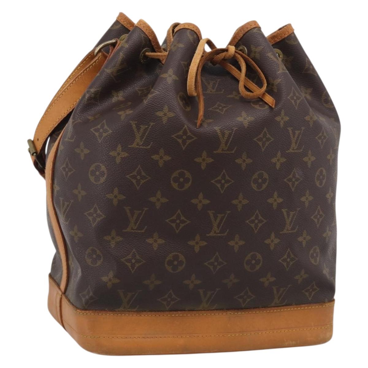 LOUIS VUITTON Monogram Noe Shoulder Bag M42224 LV Auth 215527