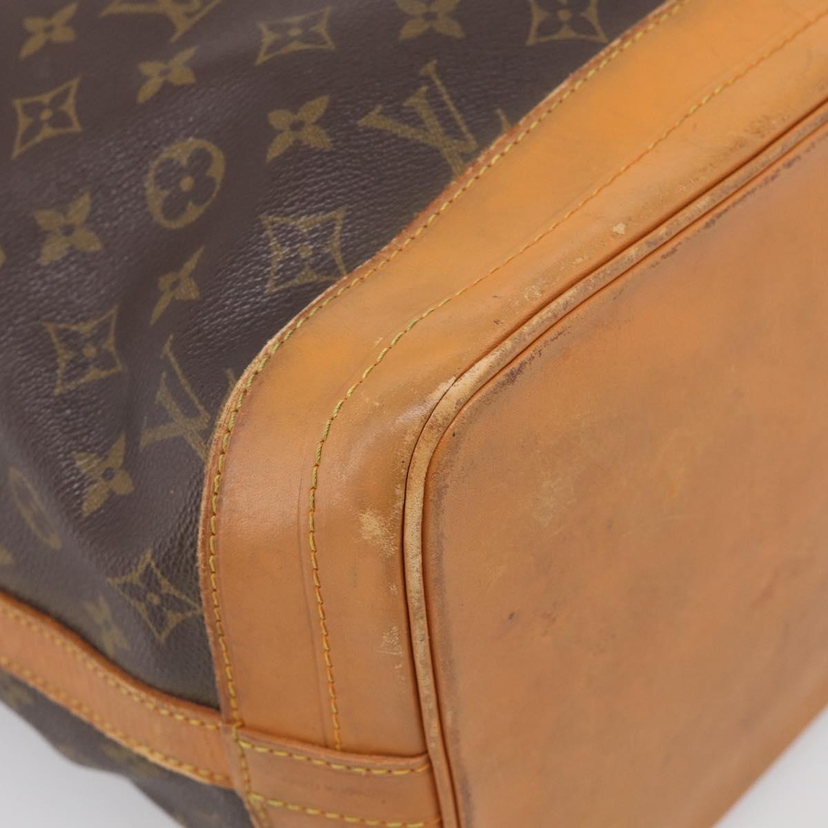 LOUIS VUITTON Monogram Noe Shoulder Bag M42224 LV Auth 215527