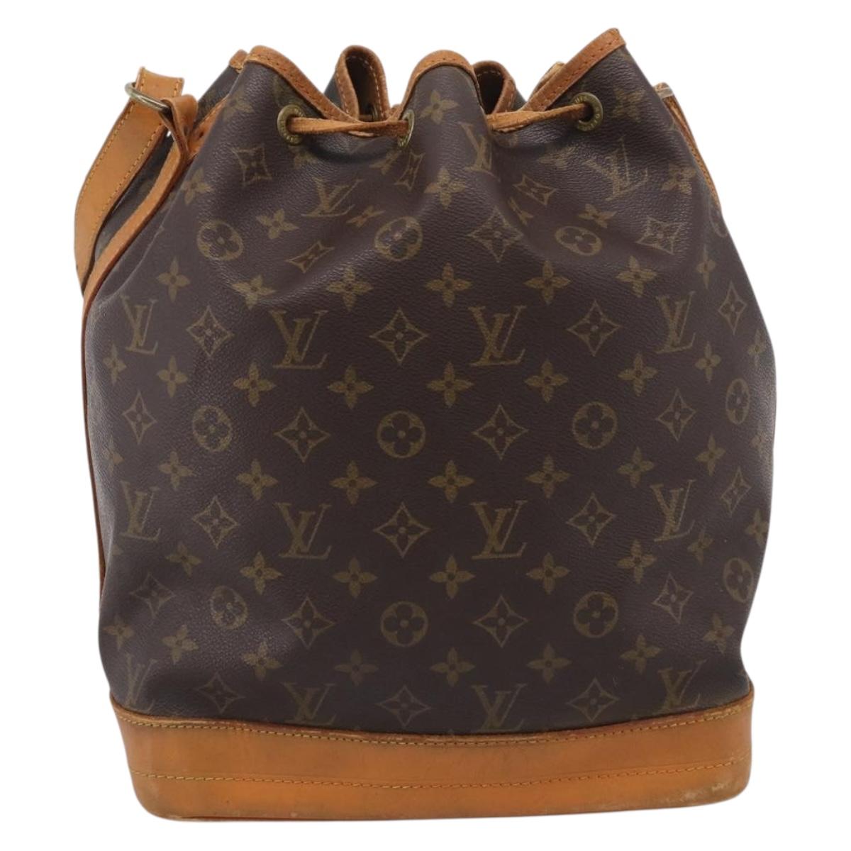 LOUIS VUITTON Monogram Noe Shoulder Bag M42224 LV Auth 215527