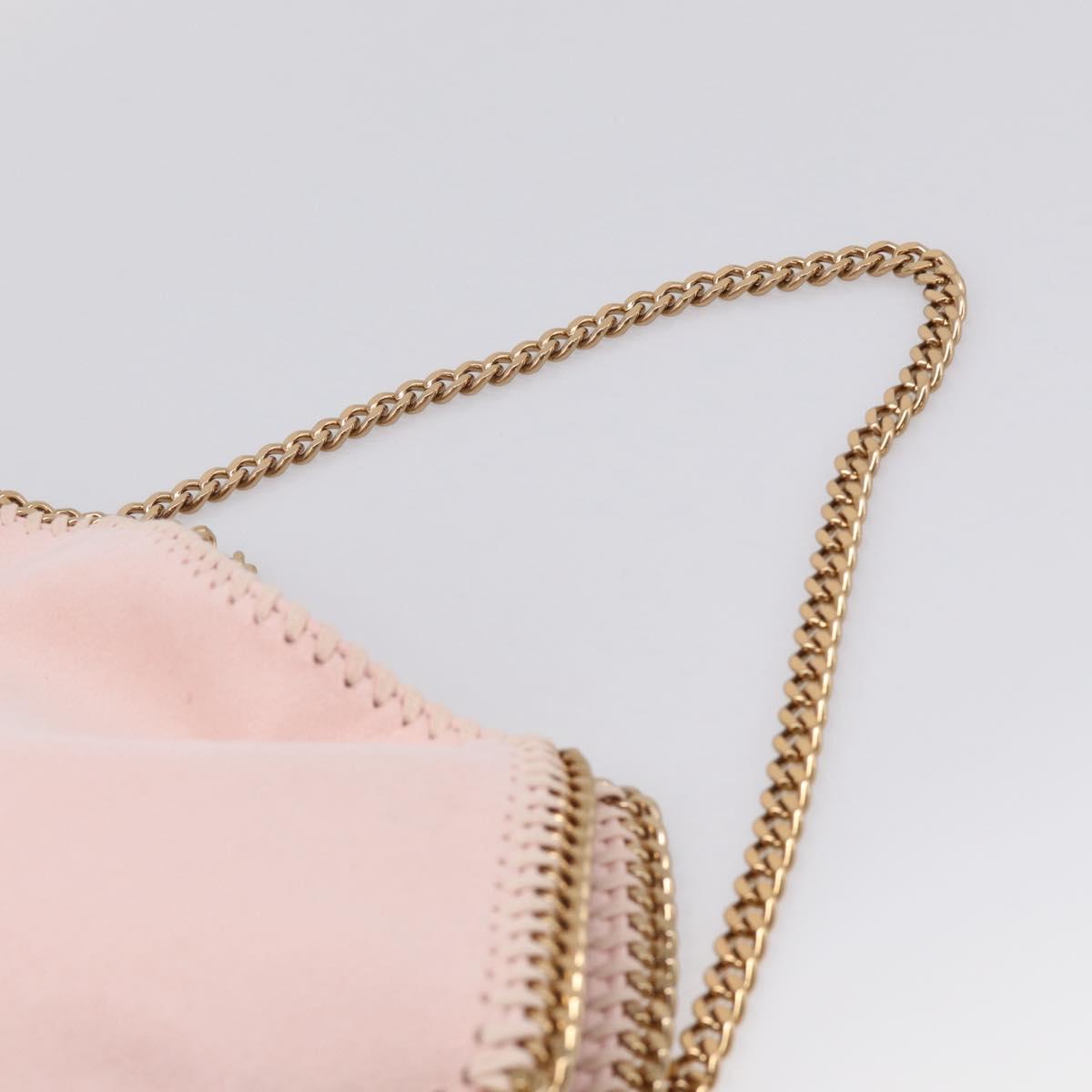 Stella McCartney Chain Falabella Bag Polyester 2way Pink 234387 Auth 215543A