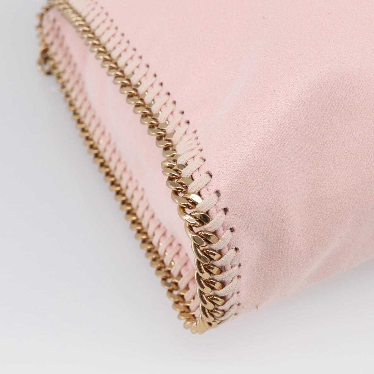 Stella McCartney Chain Falabella Bag Polyester 2way Pink 234387 Auth 215543A