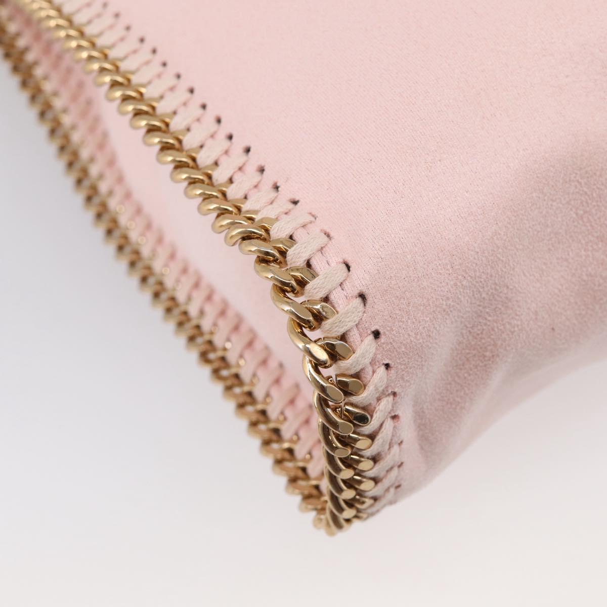 Stella McCartney Chain Falabella Bag Polyester 2way Pink 234387 Auth 215543A
