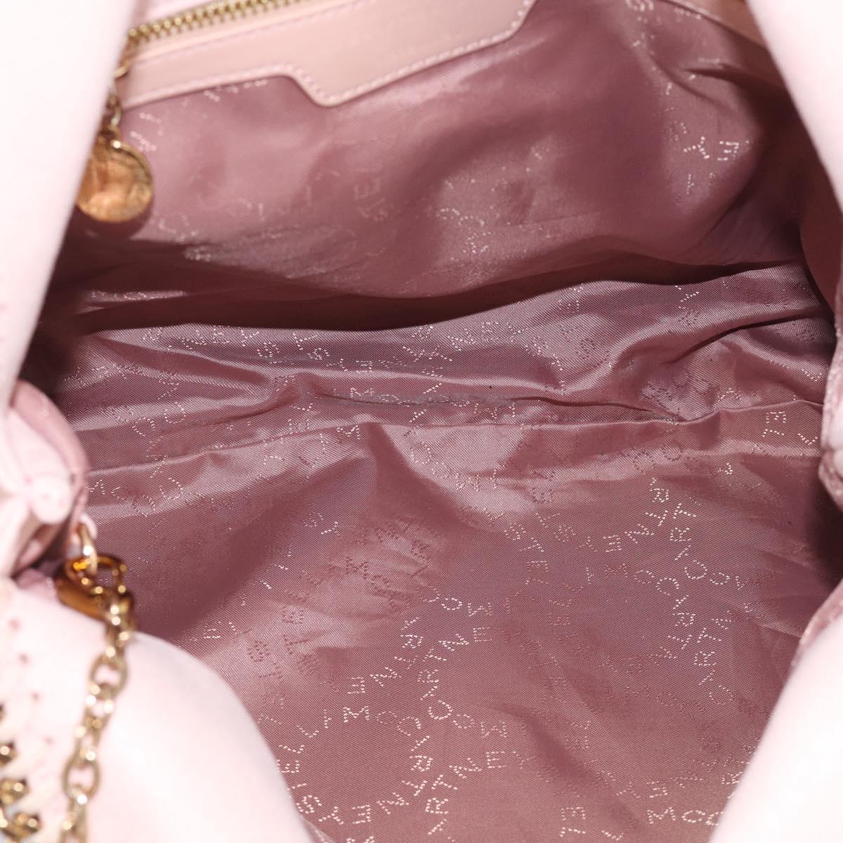 Stella McCartney Chain Falabella Bag Polyester 2way Pink 234387 Auth 215543A