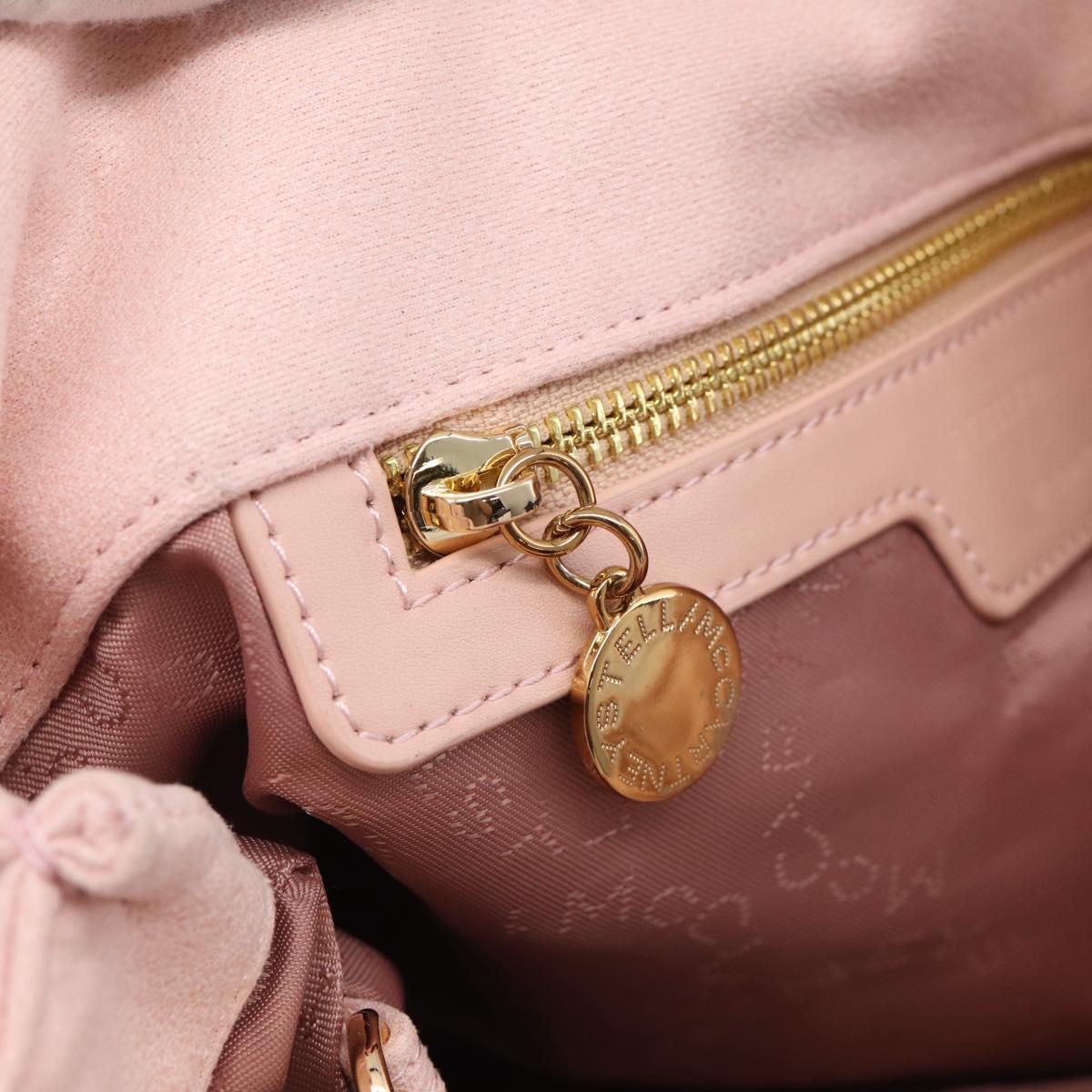 Stella McCartney Chain Falabella Bag Polyester 2way Pink 234387 Auth 215543A