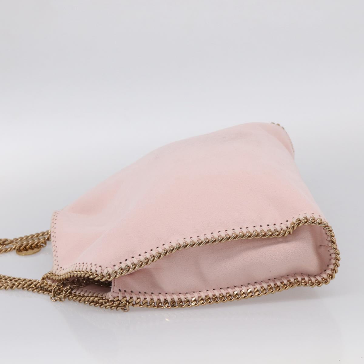 Stella McCartney Chain Falabella Bag Polyester 2way Pink 234387 Auth 215543A
