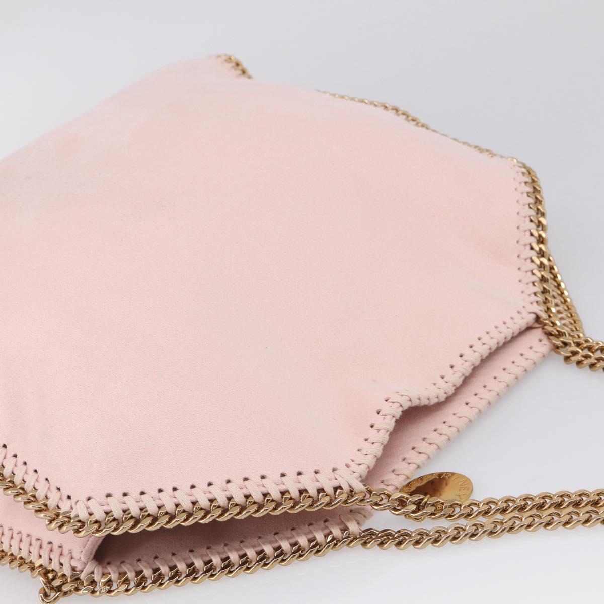 Stella McCartney Chain Falabella Bag Polyester 2way Pink 234387 Auth 215543A