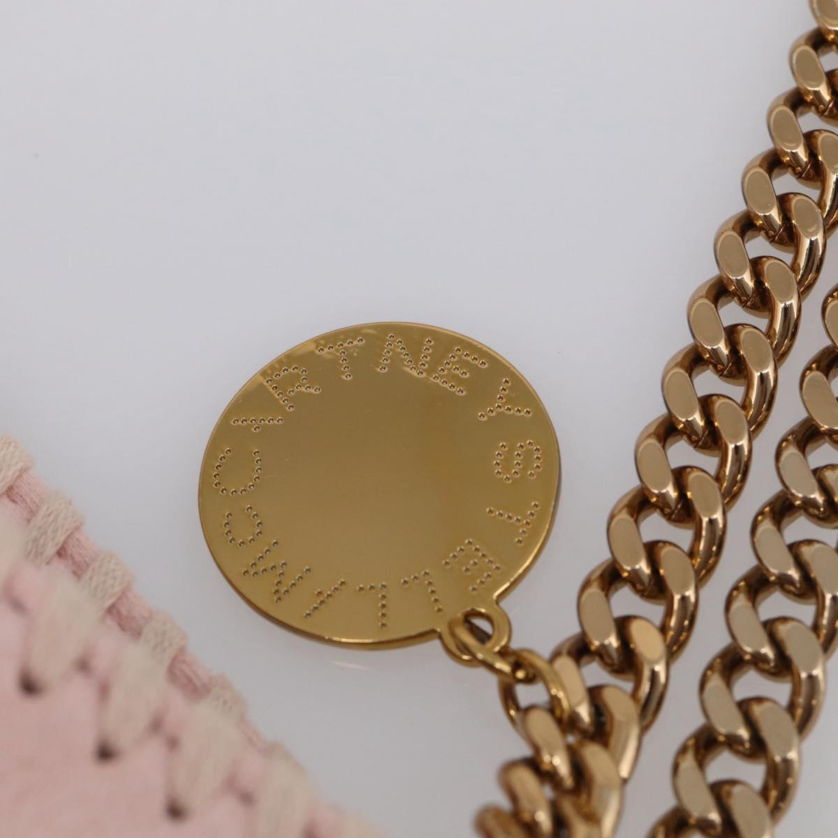 Stella McCartney Chain Falabella Bag Polyester 2way Pink 234387 Auth 215543A