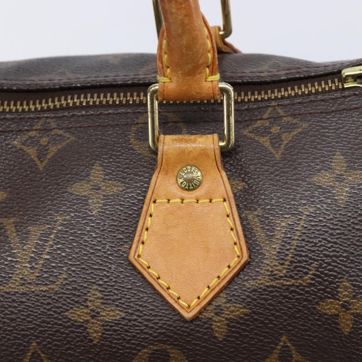 LOUIS VUITTON Monogram Speedy 25 Hand Bag M41528 LV Auth 215545