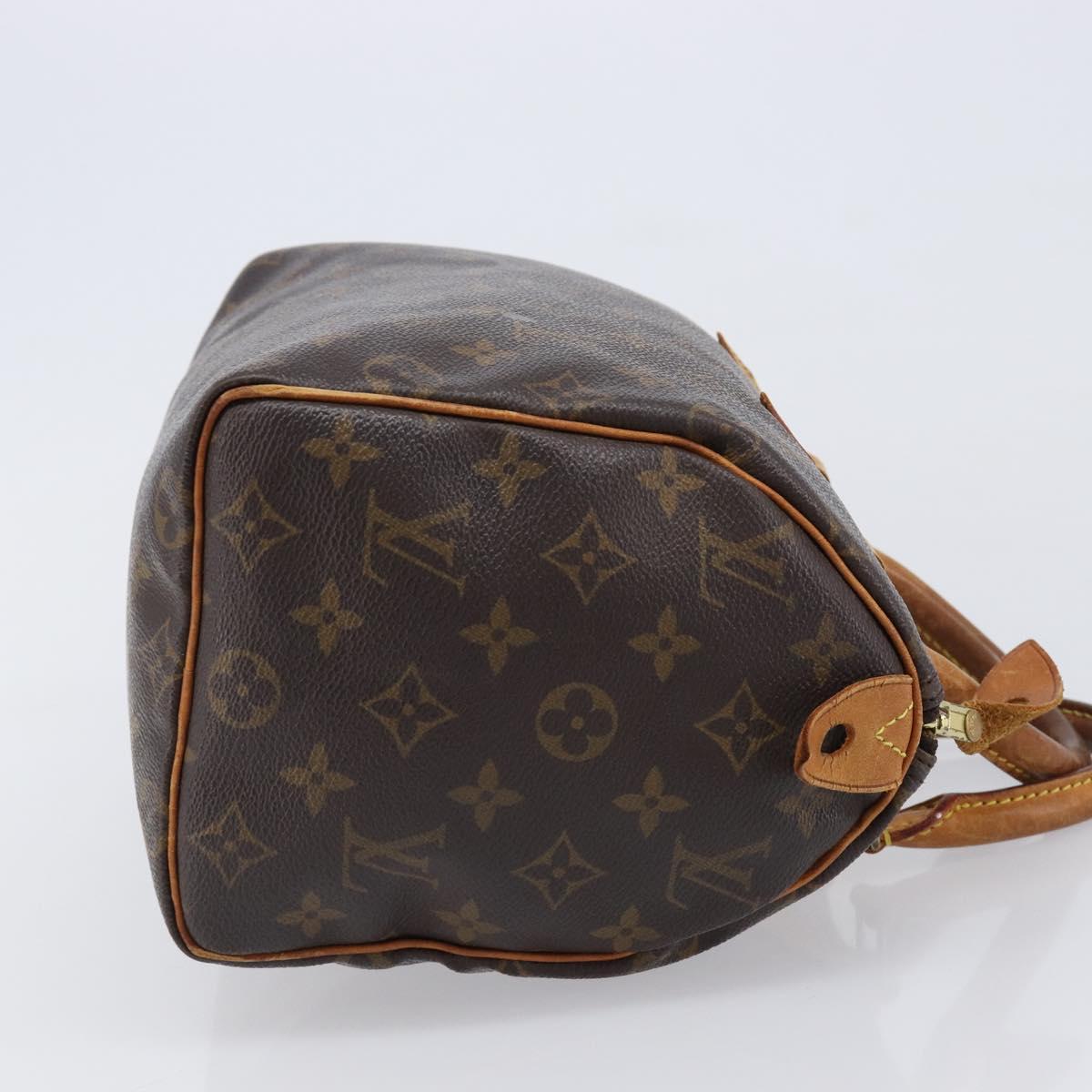 LOUIS VUITTON Monogram Speedy 25 Hand Bag M41528 LV Auth 215545