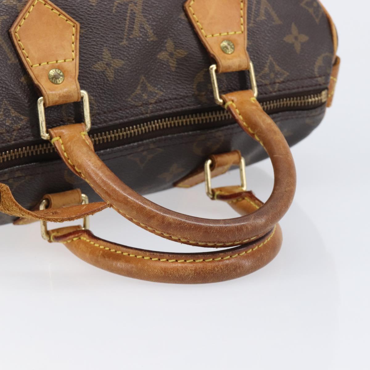 LOUIS VUITTON Monogram Speedy 25 Hand Bag M41528 LV Auth 215545