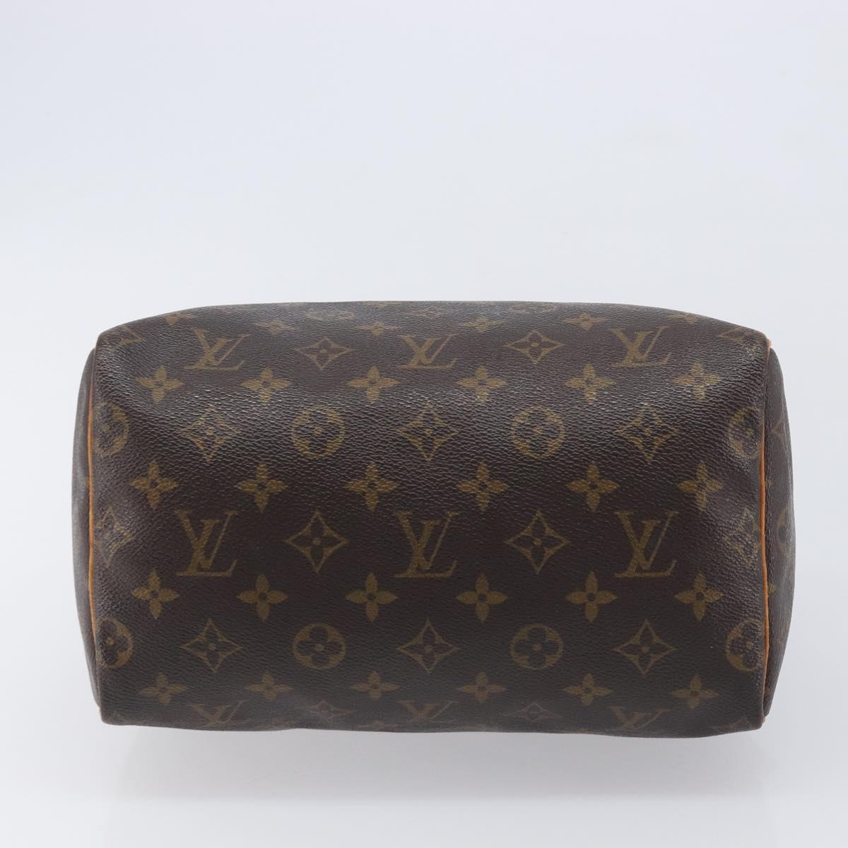 LOUIS VUITTON Monogram Speedy 25 Hand Bag M41528 LV Auth 215545