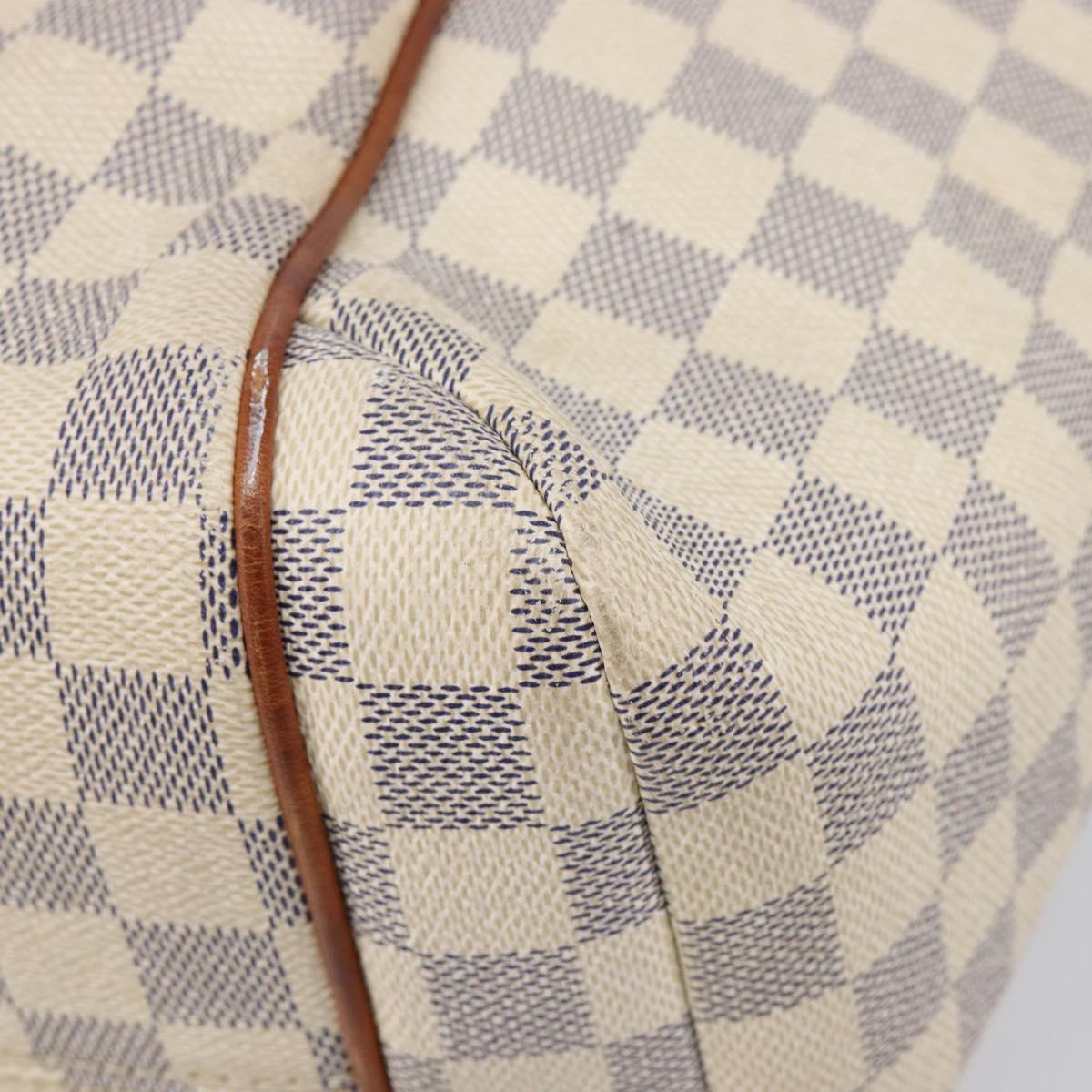 LOUIS VUITTON Damier Azur Totally MM Tote Bag N51262 LV Auth 215548