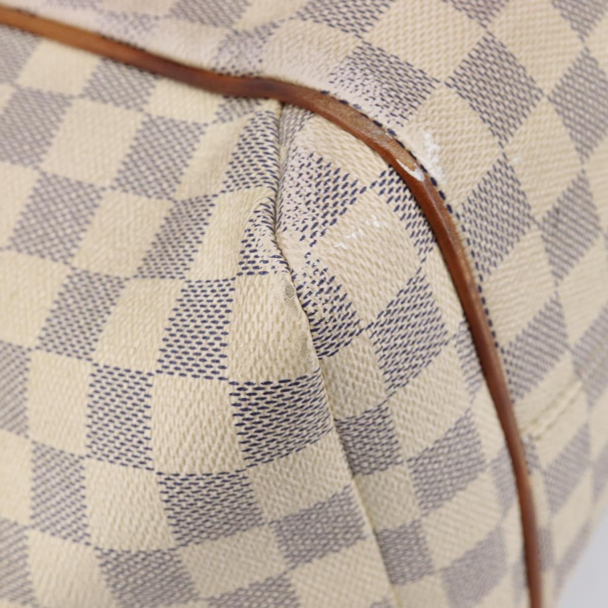 LOUIS VUITTON Damier Azur Totally MM Tote Bag N51262 LV Auth 215548