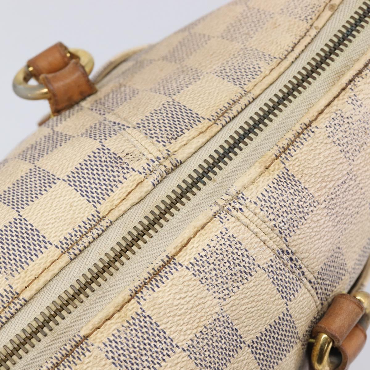 LOUIS VUITTON Damier Azur Totally MM Tote Bag N51262 LV Auth 215548