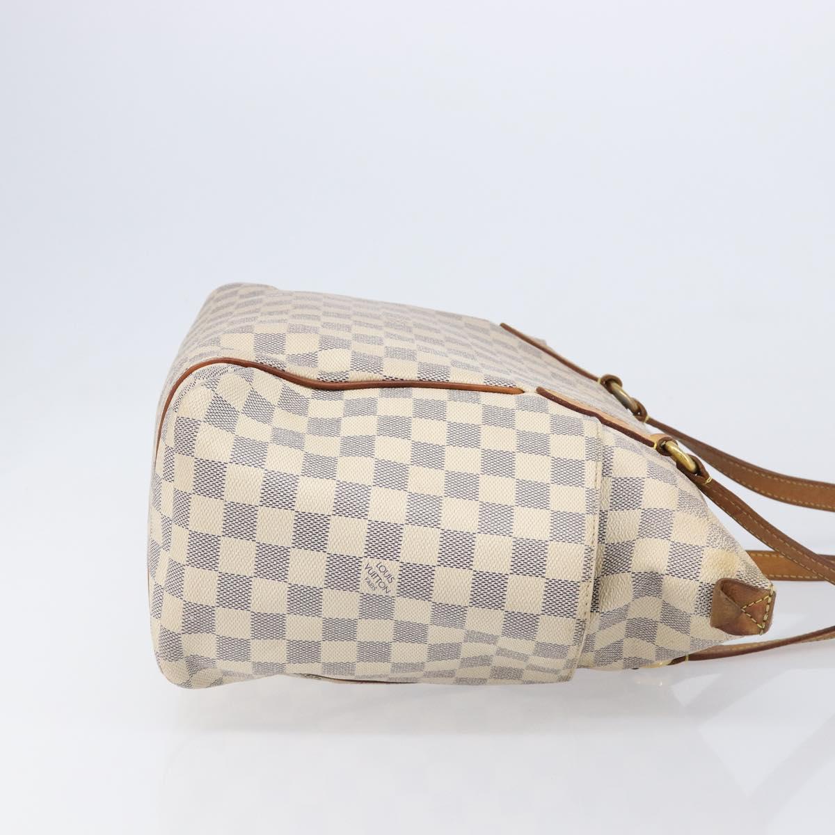 LOUIS VUITTON Damier Azur Totally MM Tote Bag N51262 LV Auth 215548