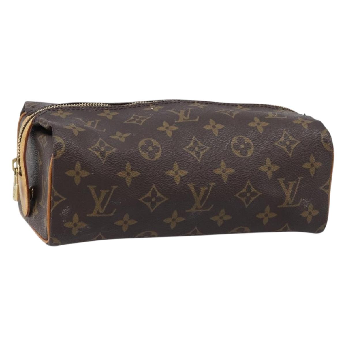 LOUIS VUITTON Monogram Trousse Patte Pression Pouch M47636 LV Auth 215549