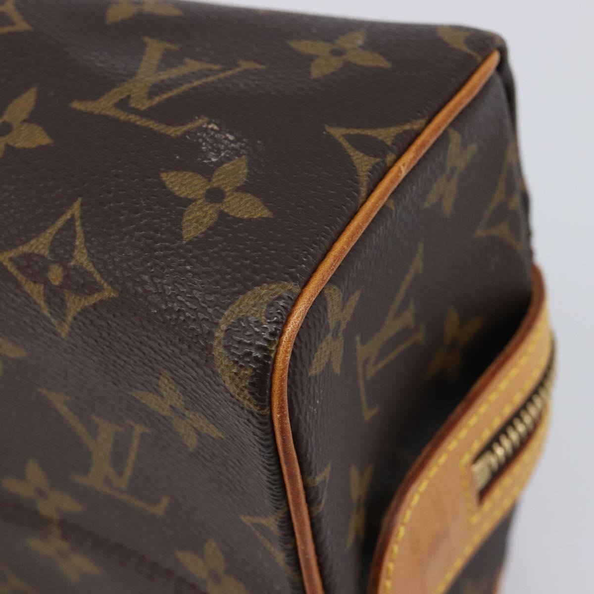 LOUIS VUITTON Monogram Trousse Patte Pression Pouch M47636 LV Auth 215549