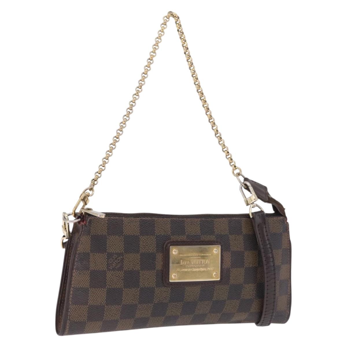 LOUIS VUITTON Damier Ebene Sophie Shoulder Bag N51135 LV Auth 215550
