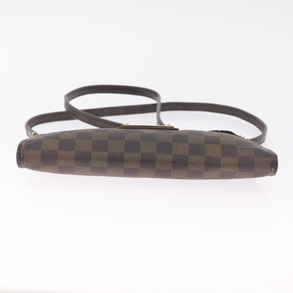 LOUIS VUITTON Damier Ebene Sophie Shoulder Bag N51135 LV Auth 215550