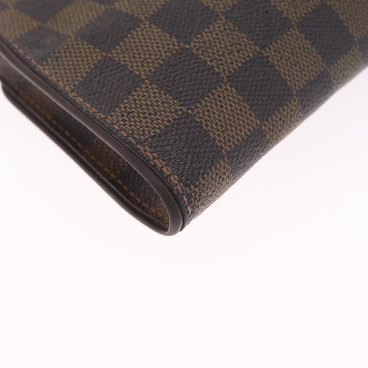 LOUIS VUITTON Damier Ebene Sophie Shoulder Bag N51135 LV Auth 215550