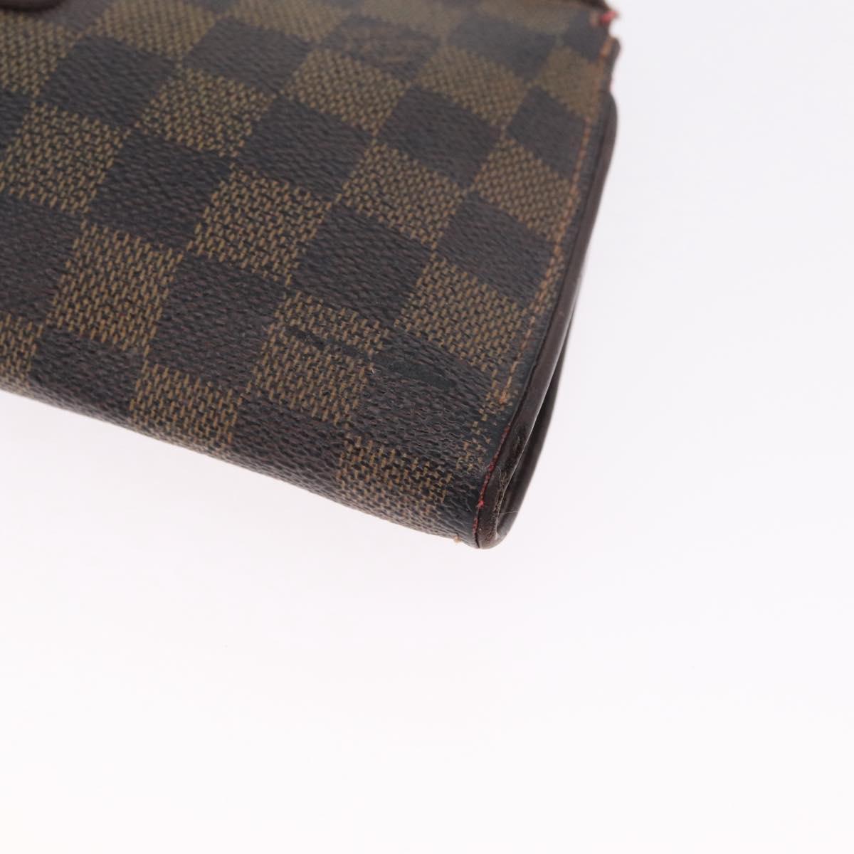 LOUIS VUITTON Damier Ebene Sophie Shoulder Bag N51135 LV Auth 215550