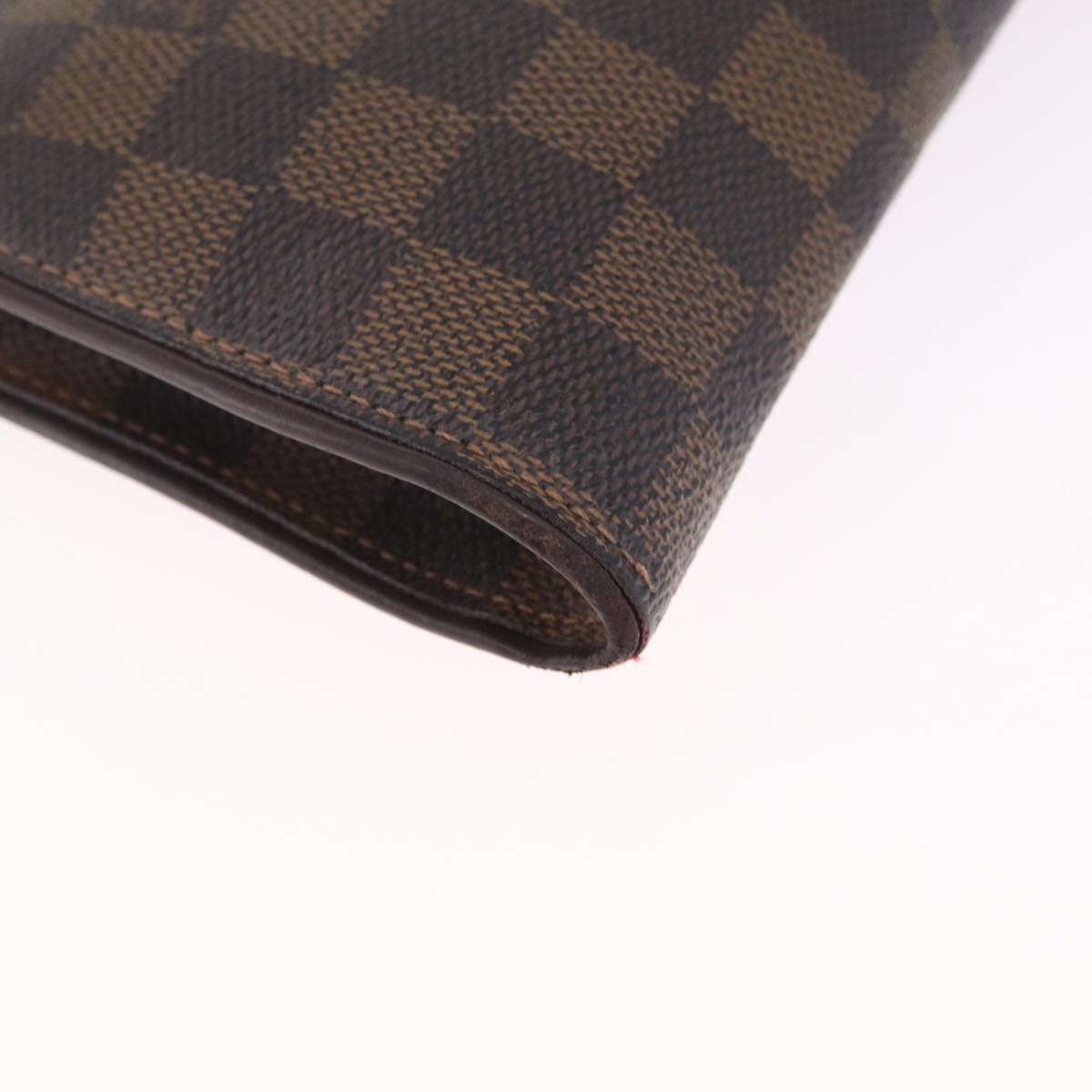 LOUIS VUITTON Damier Ebene Sophie Shoulder Bag N51135 LV Auth 215550