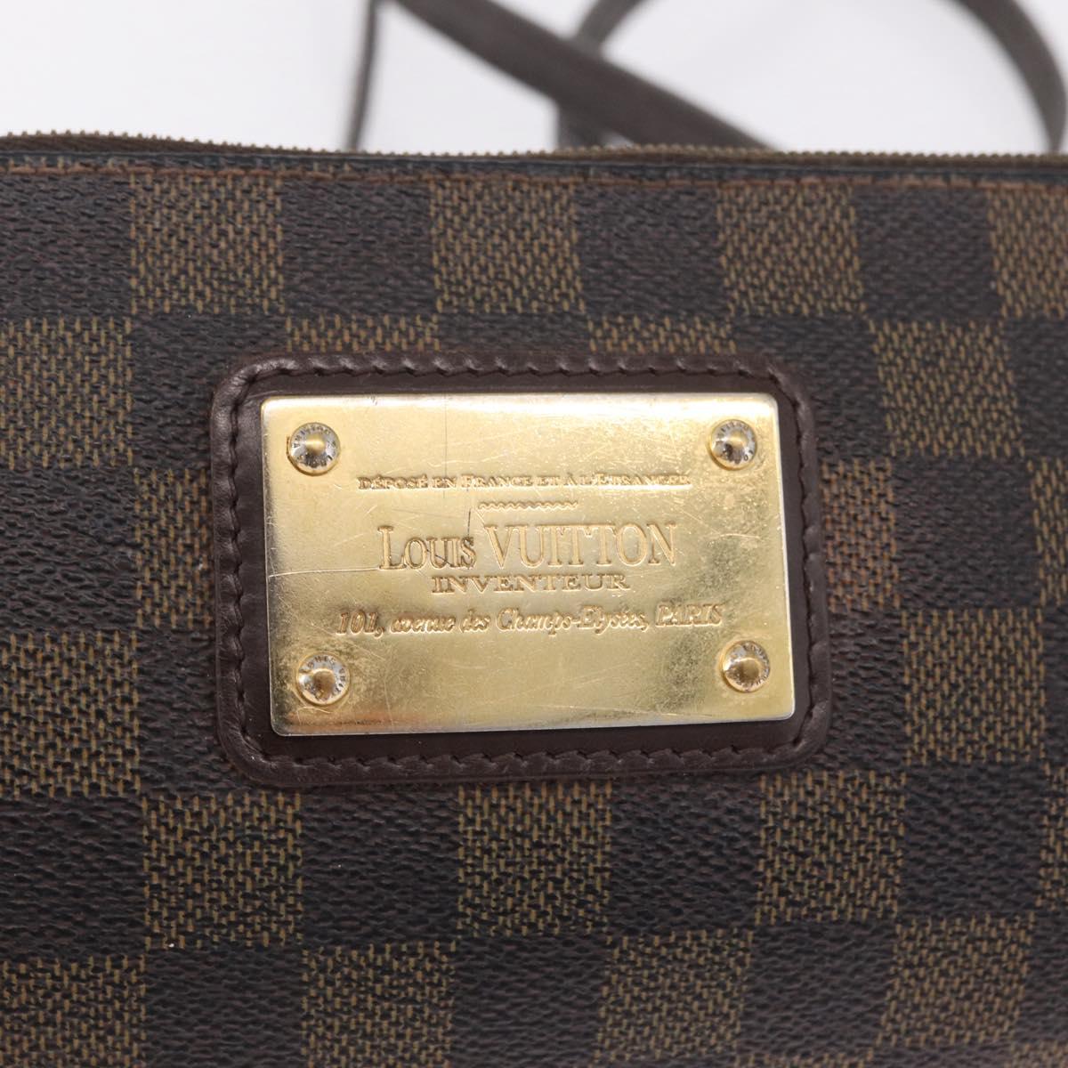 LOUIS VUITTON Damier Ebene Sophie Shoulder Bag N51135 LV Auth 215550