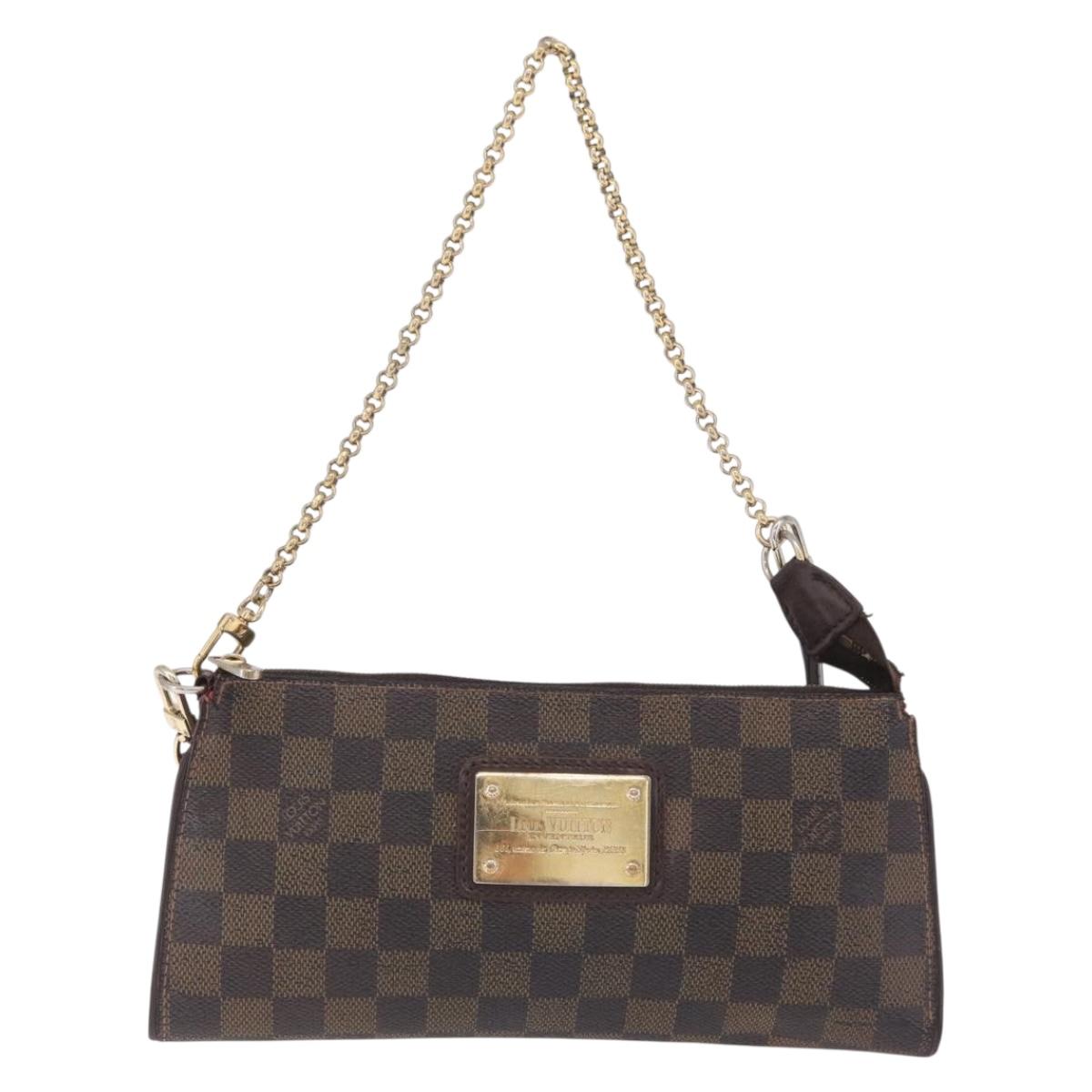 LOUIS VUITTON Damier Ebene Sophie Shoulder Bag N51135 LV Auth 215550