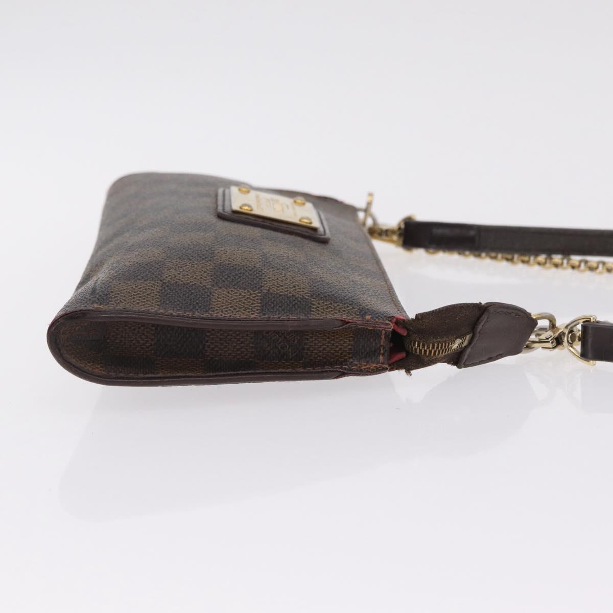 LOUIS VUITTON Damier Ebene Sophie Shoulder Bag N51135 LV Auth 215550