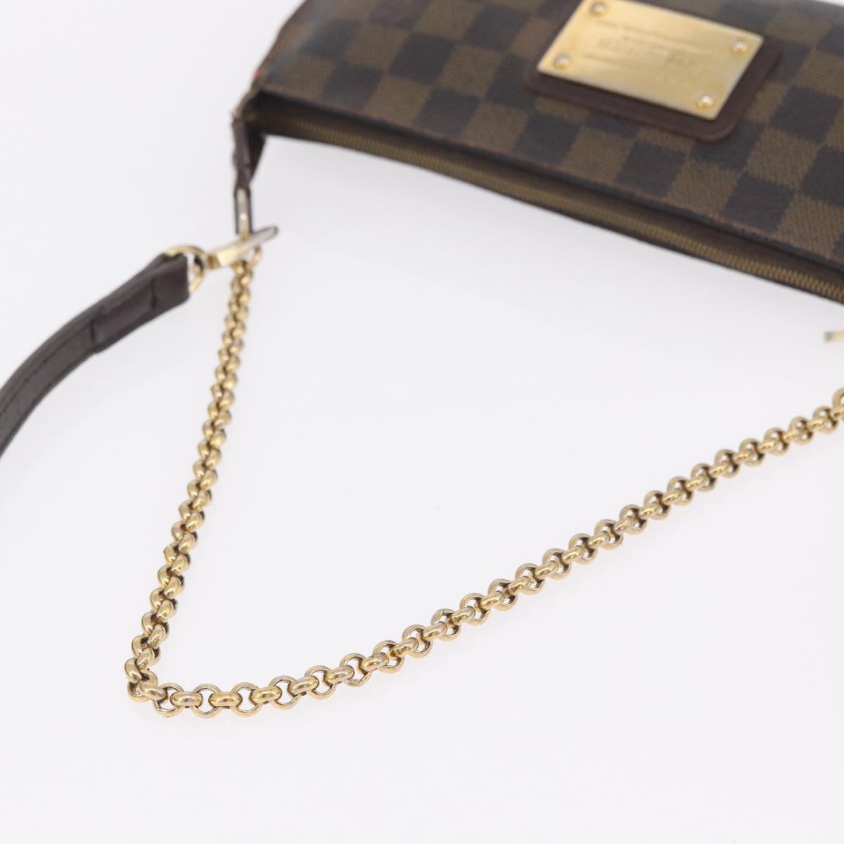 LOUIS VUITTON Damier Ebene Sophie Shoulder Bag N51135 LV Auth 215550