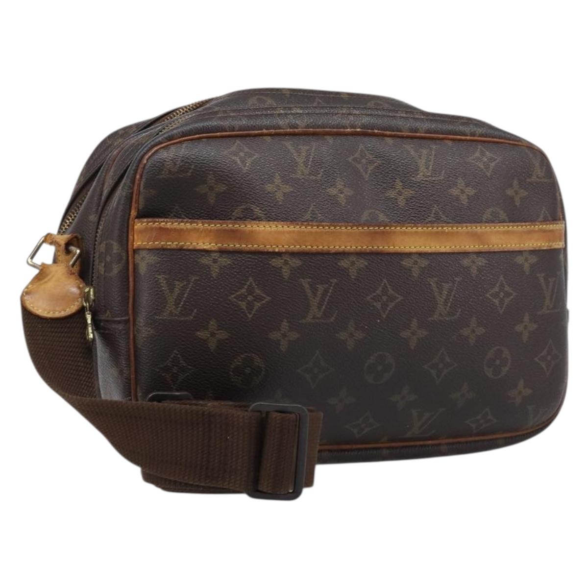 LOUIS VUITTON Monogram Reporter PM Shoulder Bag M45254 LV Auth 215559