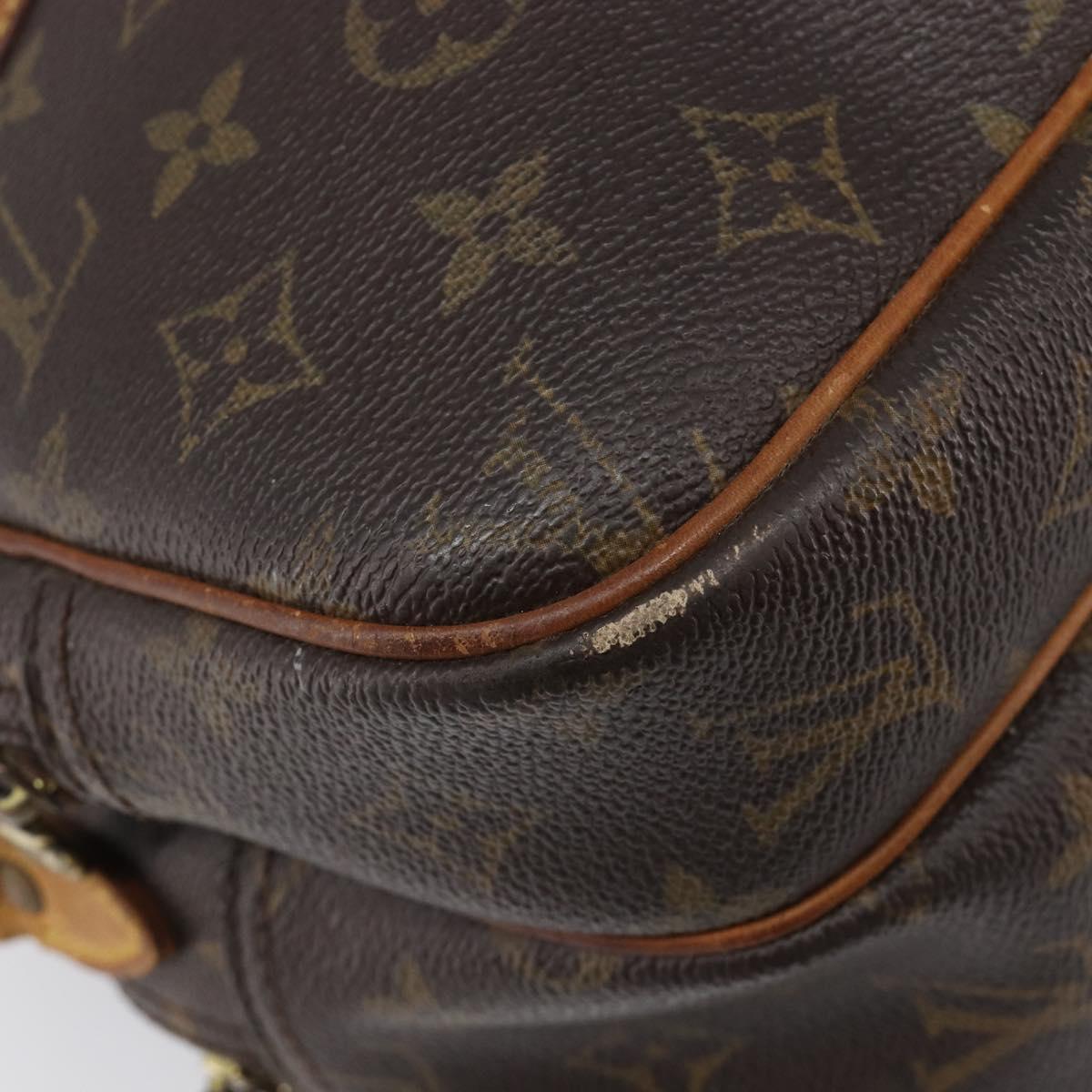 LOUIS VUITTON Monogram Reporter PM Shoulder Bag M45254 LV Auth 215559