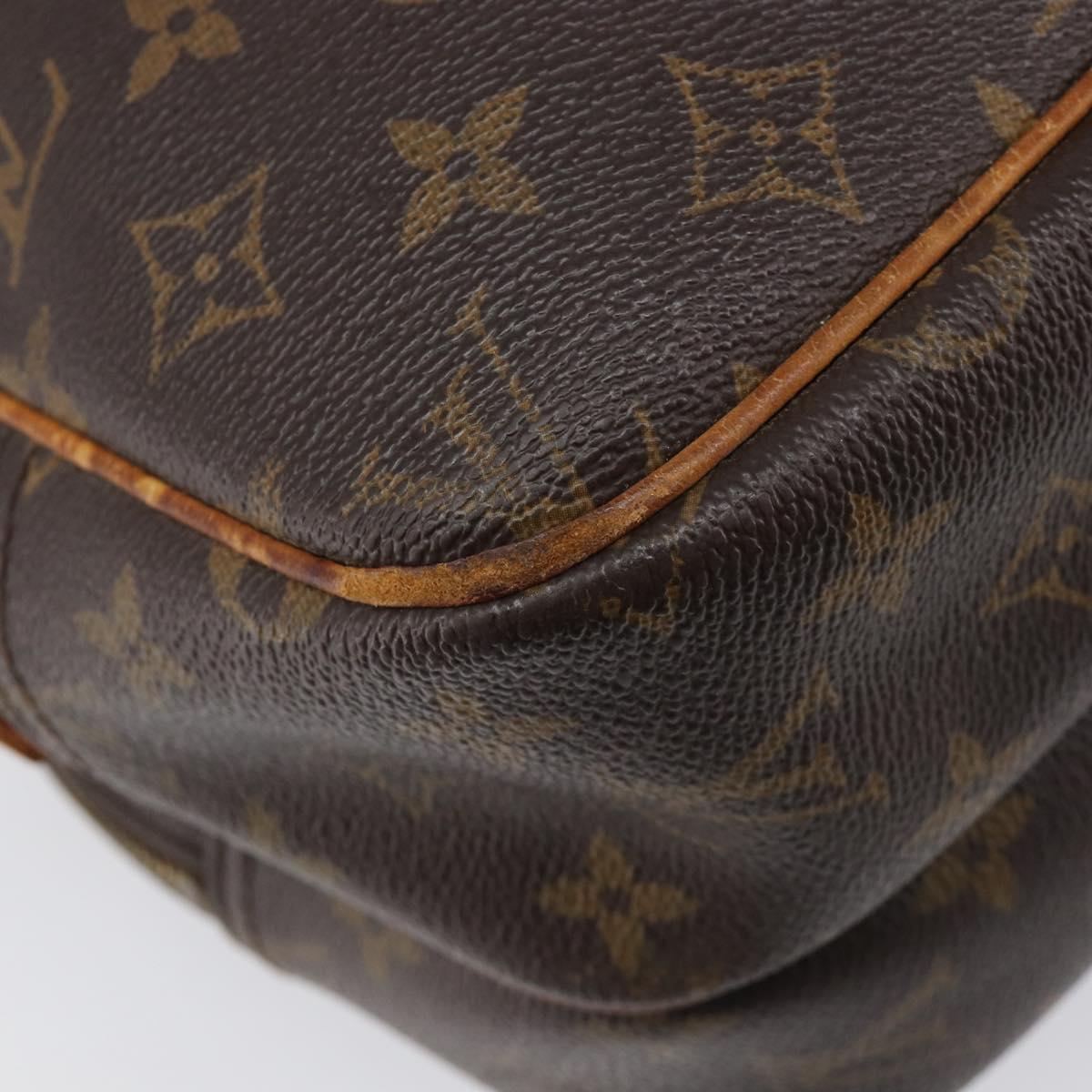 LOUIS VUITTON Monogram Reporter PM Shoulder Bag M45254 LV Auth 215559