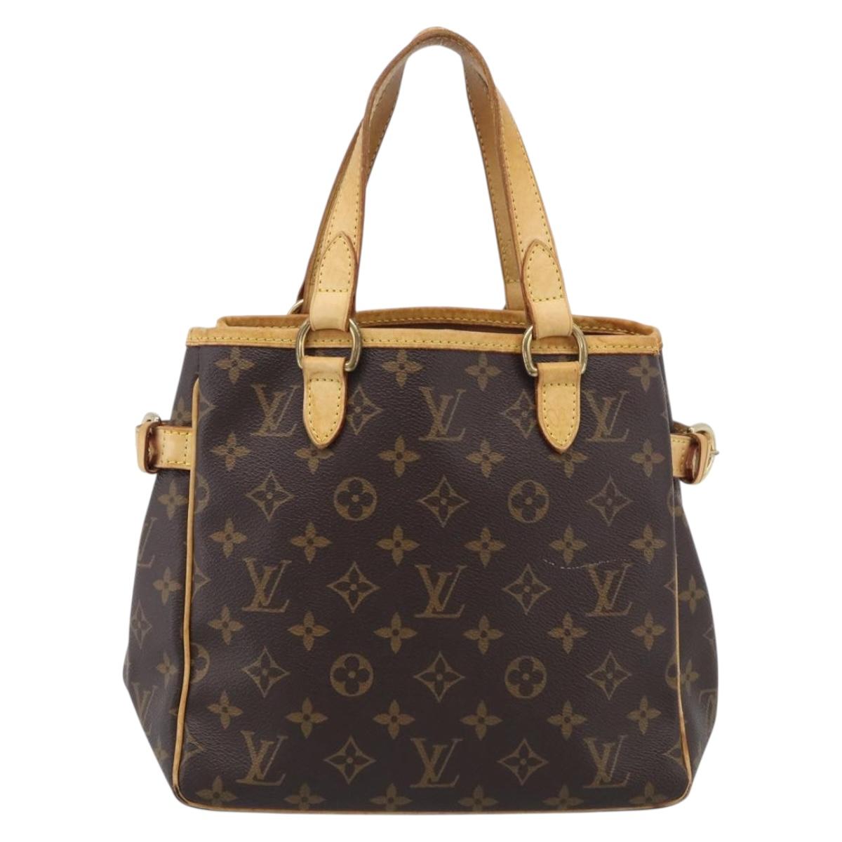 LOUIS VUITTON Monogram Batignolles Tote Bag M51156 LV Auth 215560