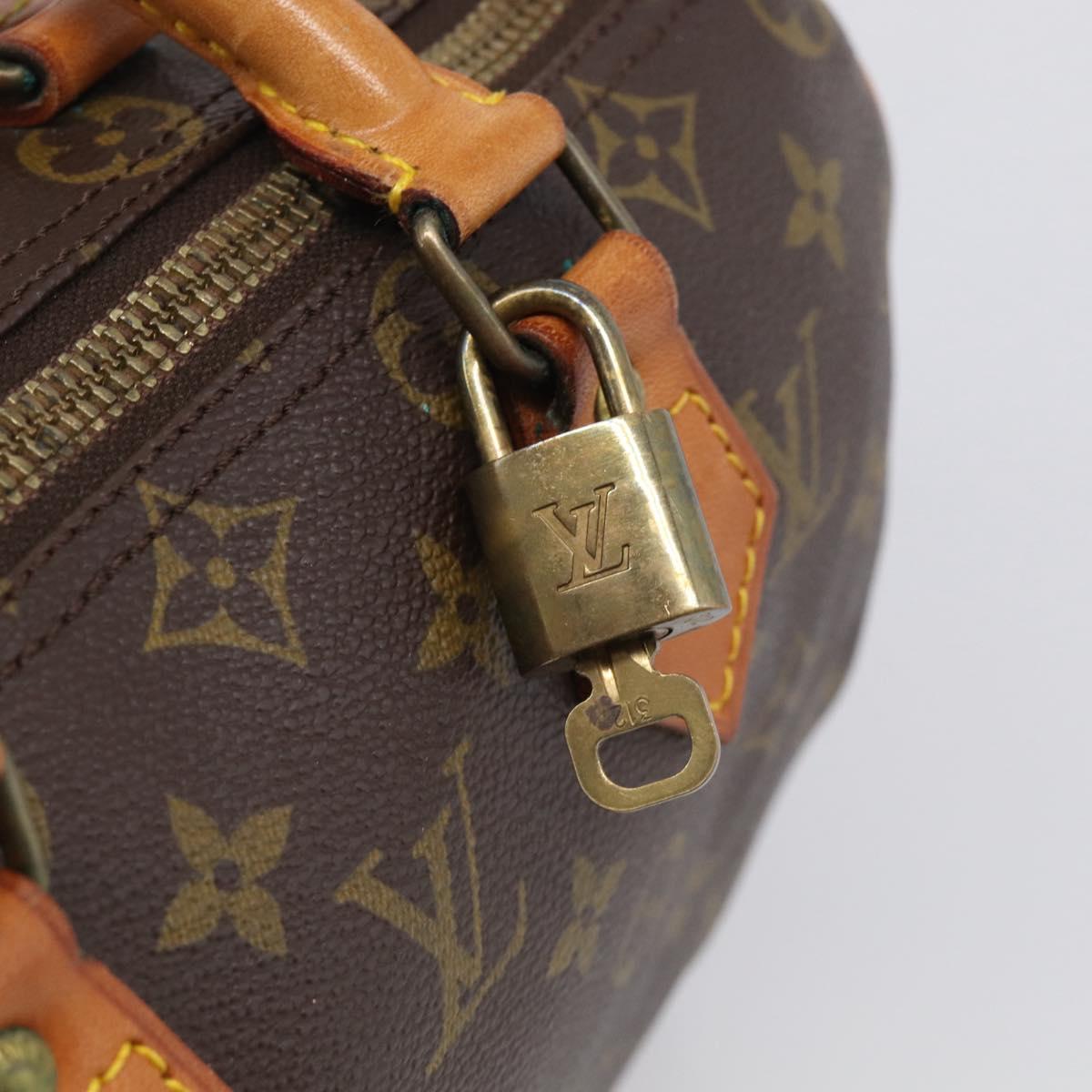 LOUIS VUITTON Monogram Speedy 25 Hand Bag M41528 LV Auth 215561V