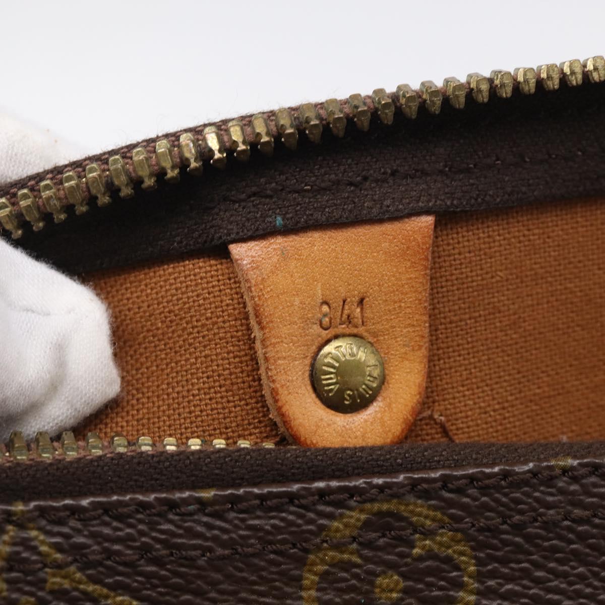 LOUIS VUITTON Monogram Speedy 25 Hand Bag M41528 LV Auth 215561V