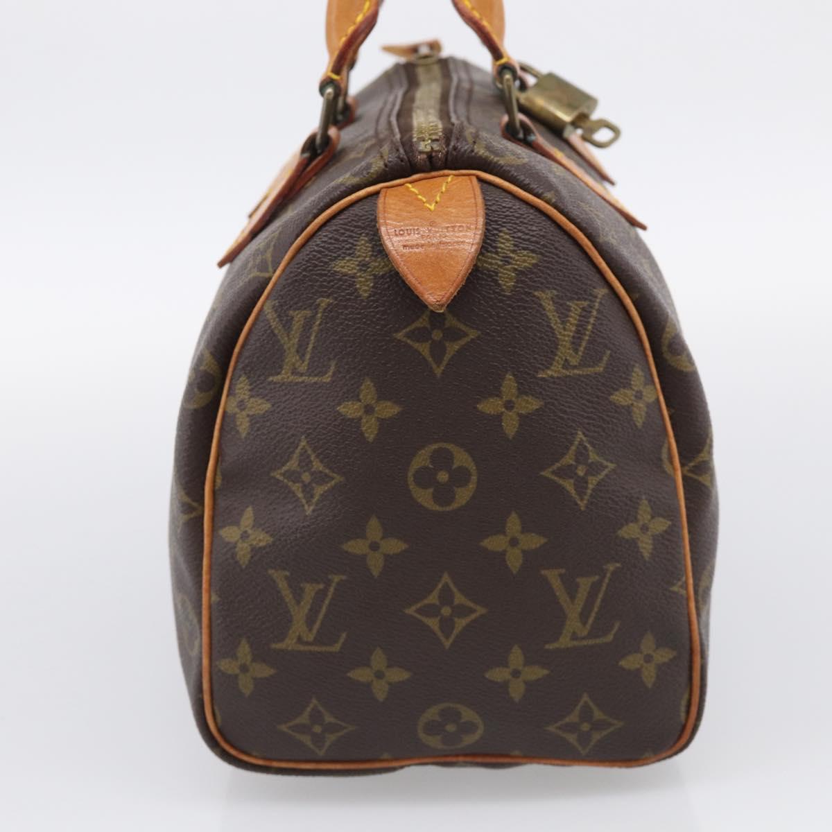 LOUIS VUITTON Monogram Speedy 25 Hand Bag M41528 LV Auth 215561V