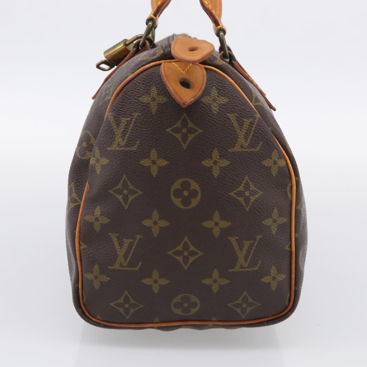 LOUIS VUITTON Monogram Speedy 25 Hand Bag M41528 LV Auth 215561V