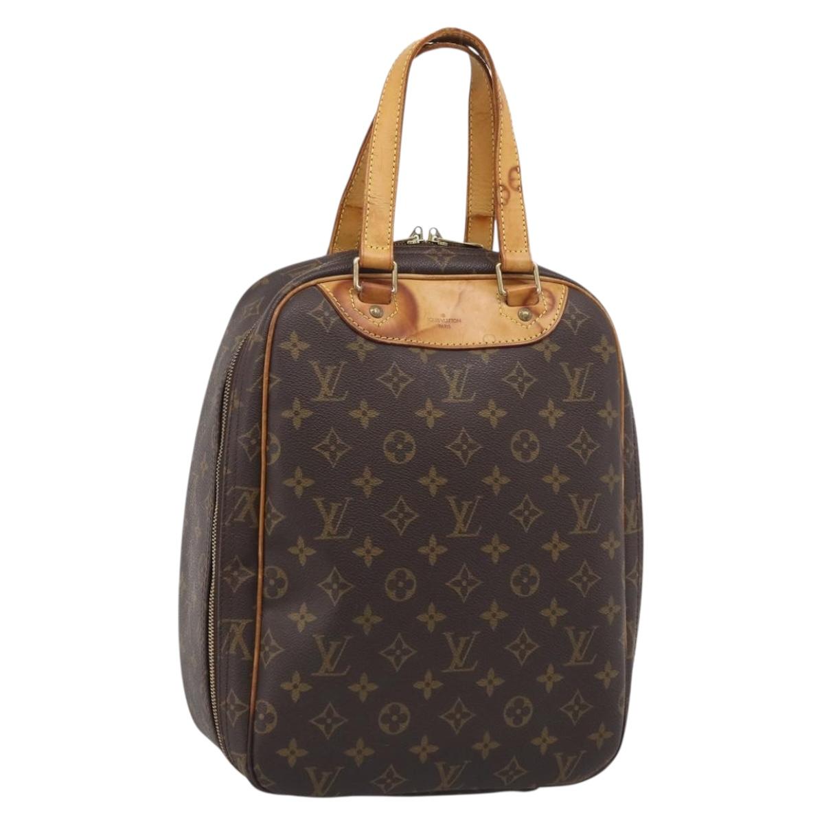 LOUIS VUITTON Monogram Excursion Hand Bag M41450 LV Auth 215567