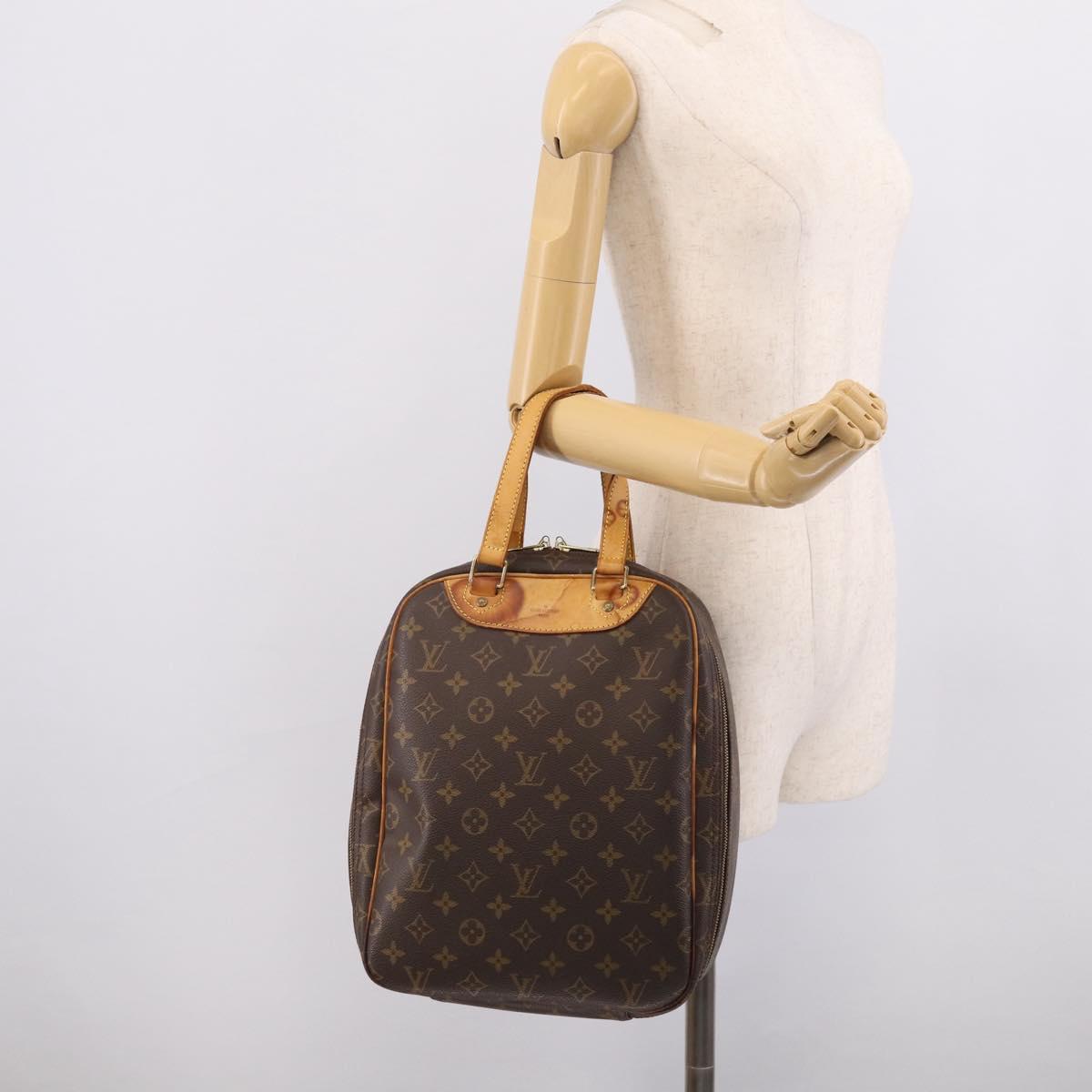 LOUIS VUITTON Monogram Excursion Hand Bag M41450 LV Auth 215567