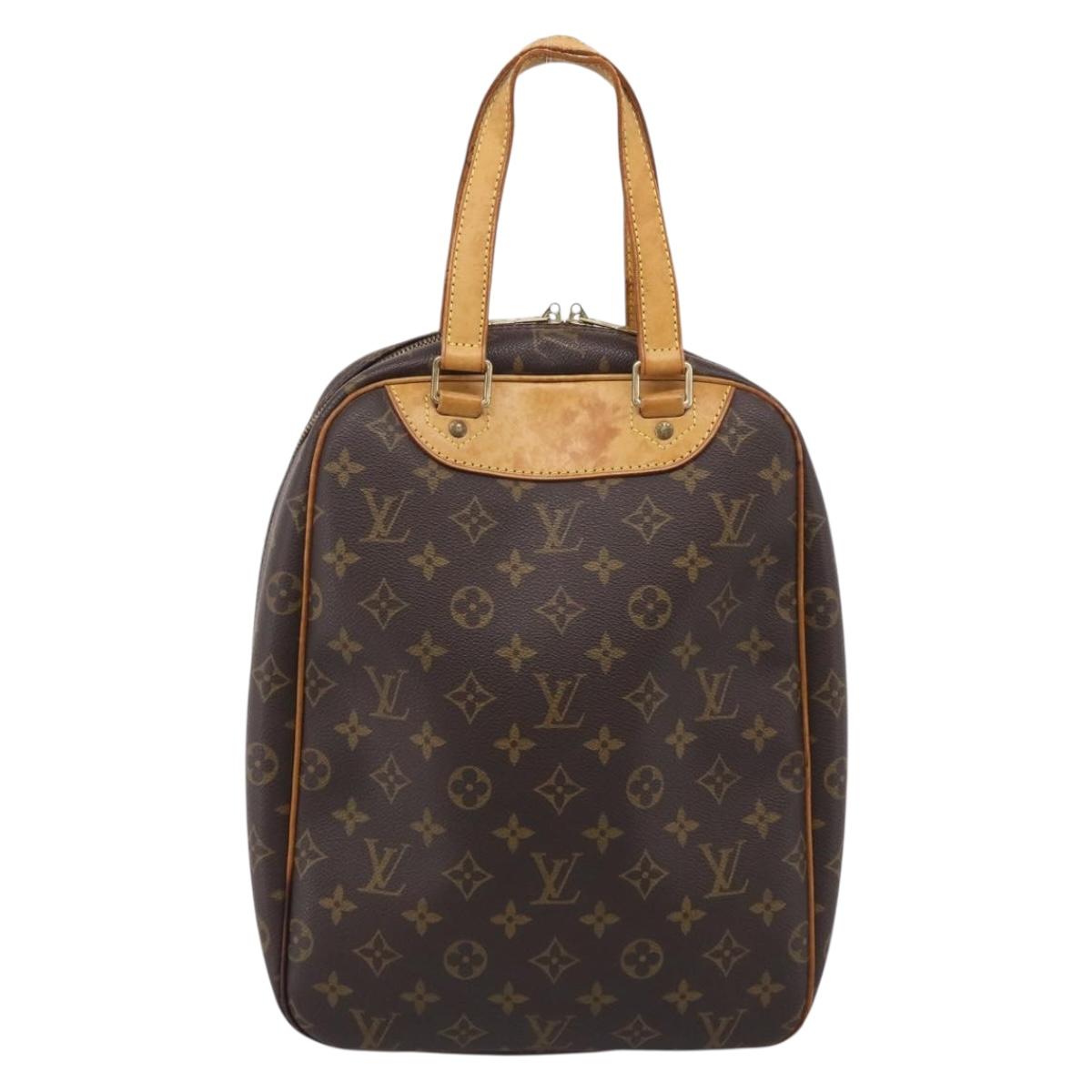 LOUIS VUITTON Monogram Excursion Hand Bag M41450 LV Auth 215567