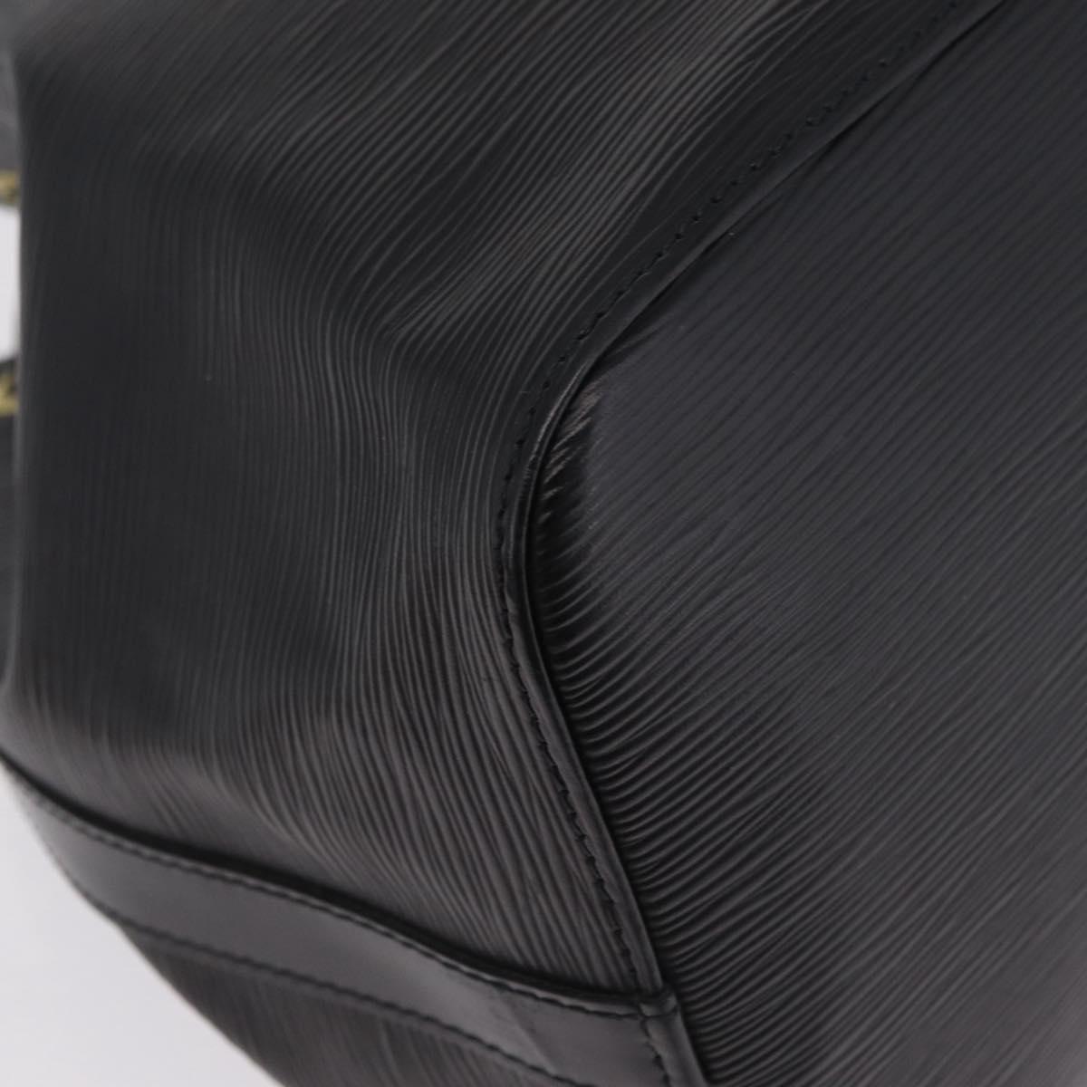 LOUIS VUITTON Epi Noe Shoulder Bag Black M44002 LV Auth 215583V
