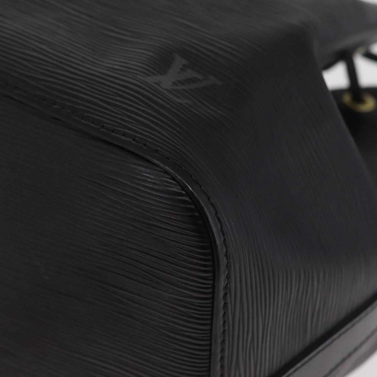 LOUIS VUITTON Epi Noe Shoulder Bag Black M44002 LV Auth 215583V