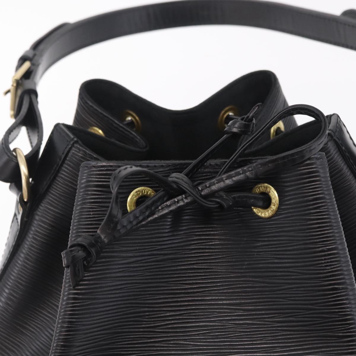 LOUIS VUITTON Epi Noe Shoulder Bag Black M44002 LV Auth 215583V