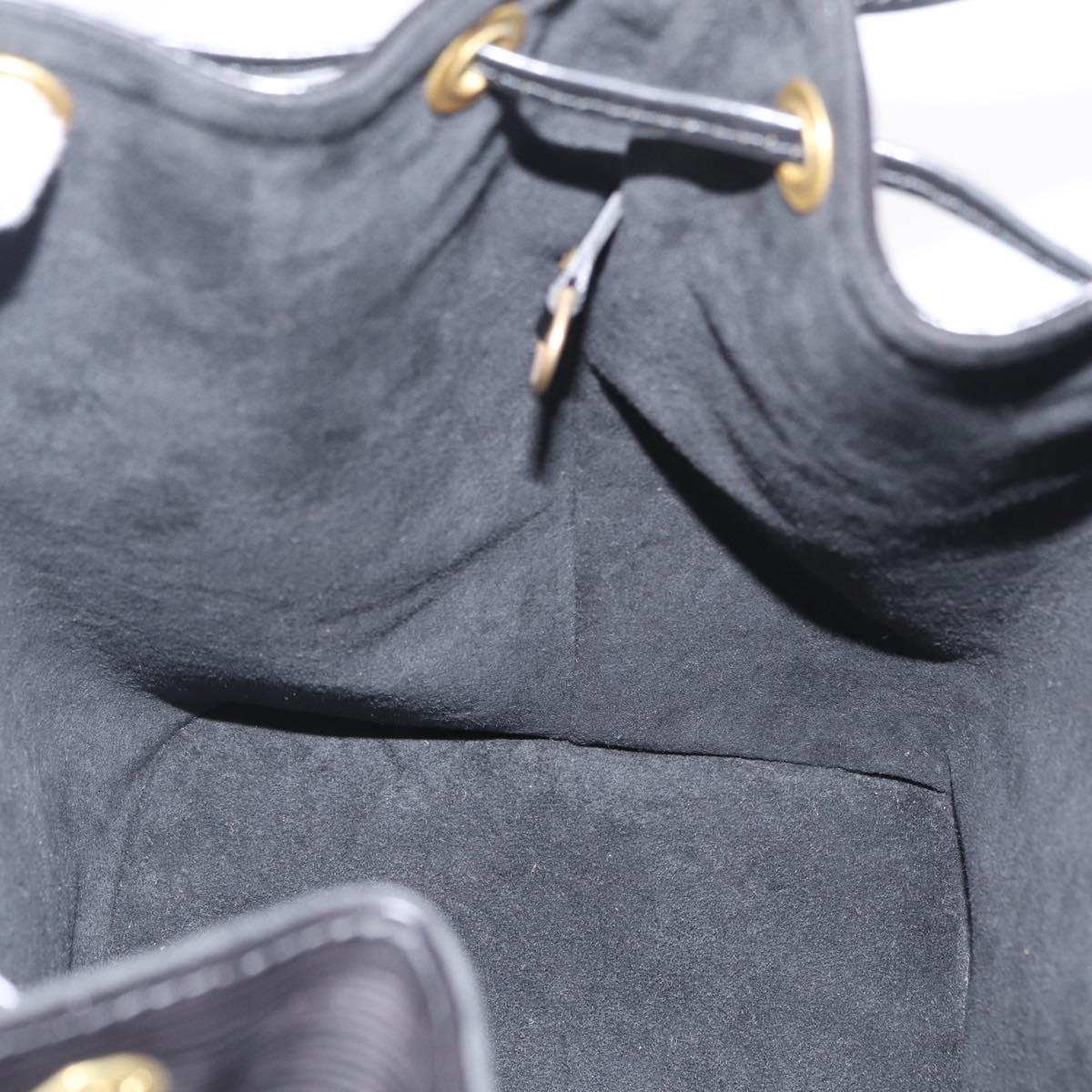 LOUIS VUITTON Epi Noe Shoulder Bag Black M44002 LV Auth 215583V