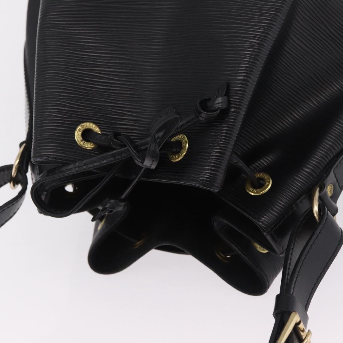 LOUIS VUITTON Epi Noe Shoulder Bag Black M44002 LV Auth 215583V