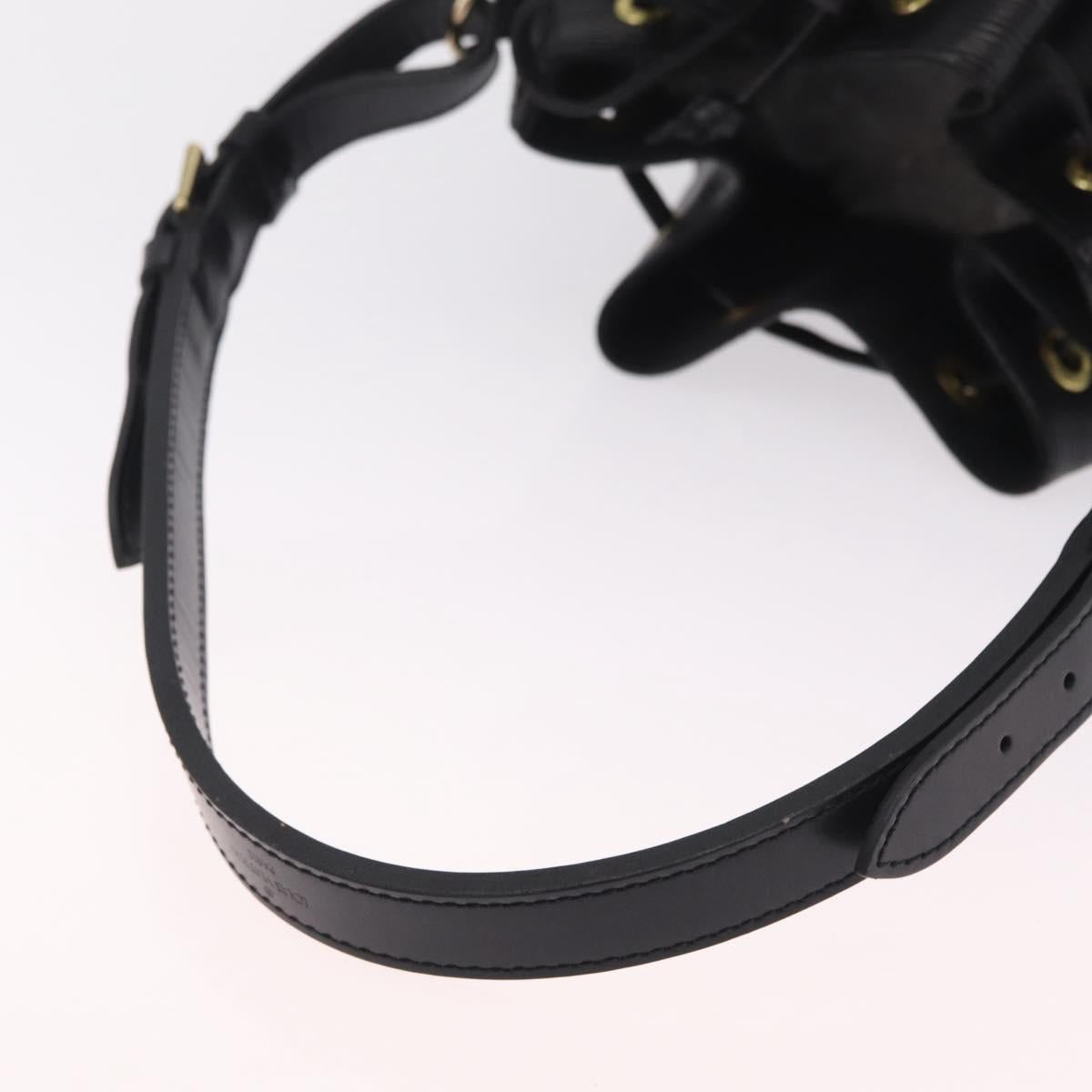 LOUIS VUITTON Epi Noe Shoulder Bag Black M44002 LV Auth 215583V