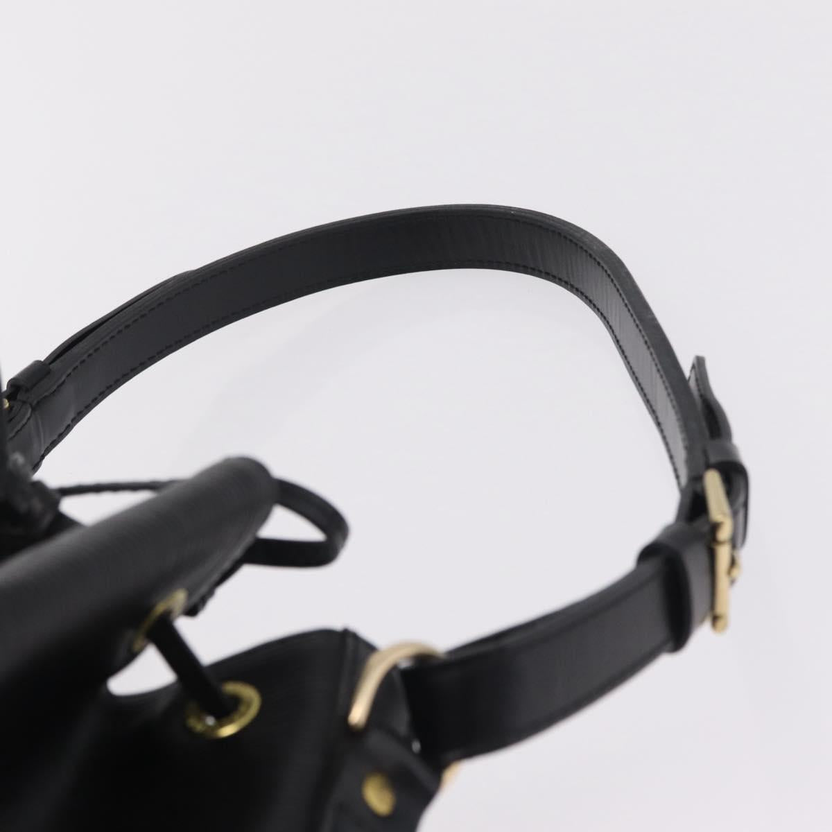 LOUIS VUITTON Epi Noe Shoulder Bag Black M44002 LV Auth 215583V