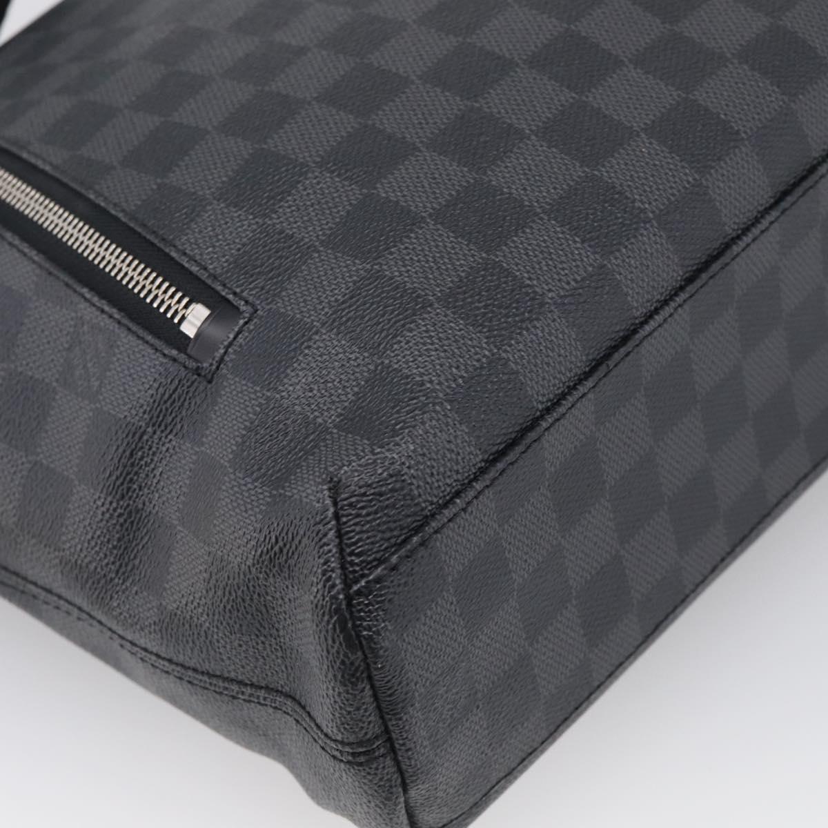 LOUIS VUITTON Damier Graphite Mick GM Shoulder Bag N41105 LV Auth 215595V