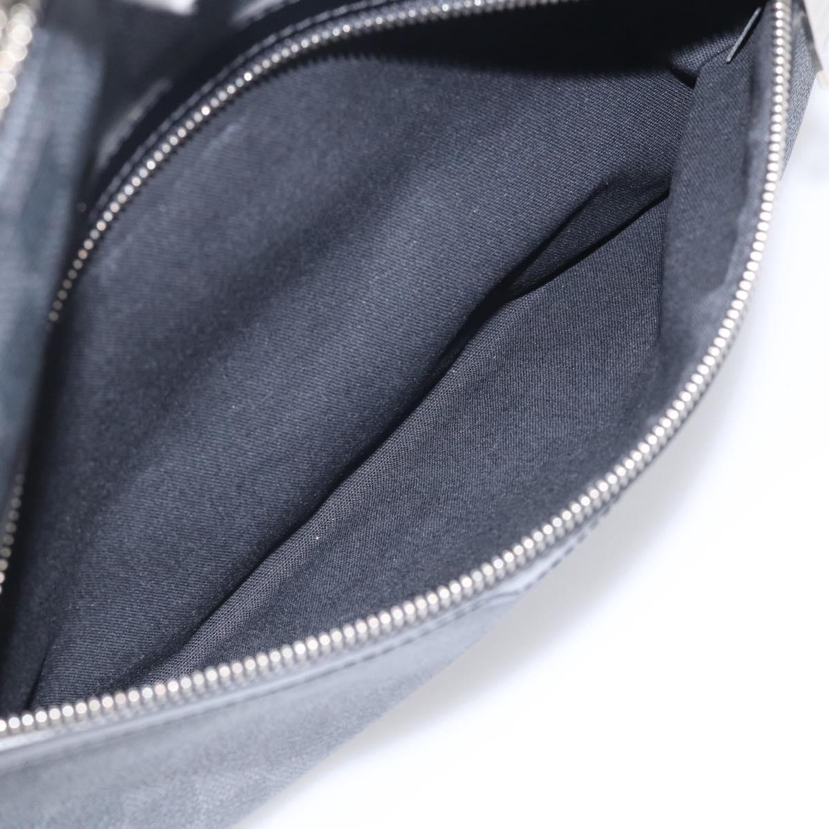 LOUIS VUITTON Damier Graphite Mick GM Shoulder Bag N41105 LV Auth 215595V